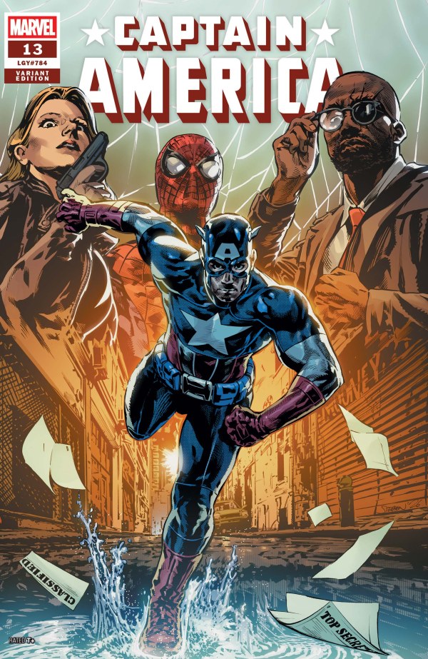 Captain America #13 Stephen Mooney Variant