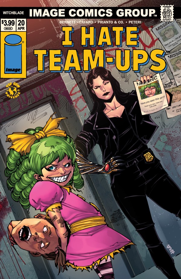 Witchblade #20 Cover D Giuseppe Cafaro I Hate Fairyland Team Up Variant