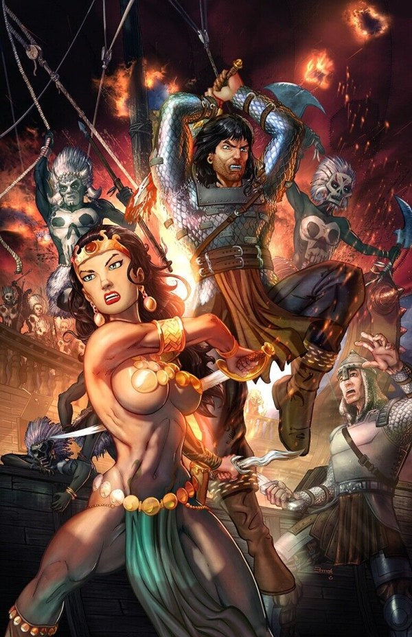 The Cimmerian: Queen of the Black Coast #1 ECCC Chris Ehnot Virgin Variant
