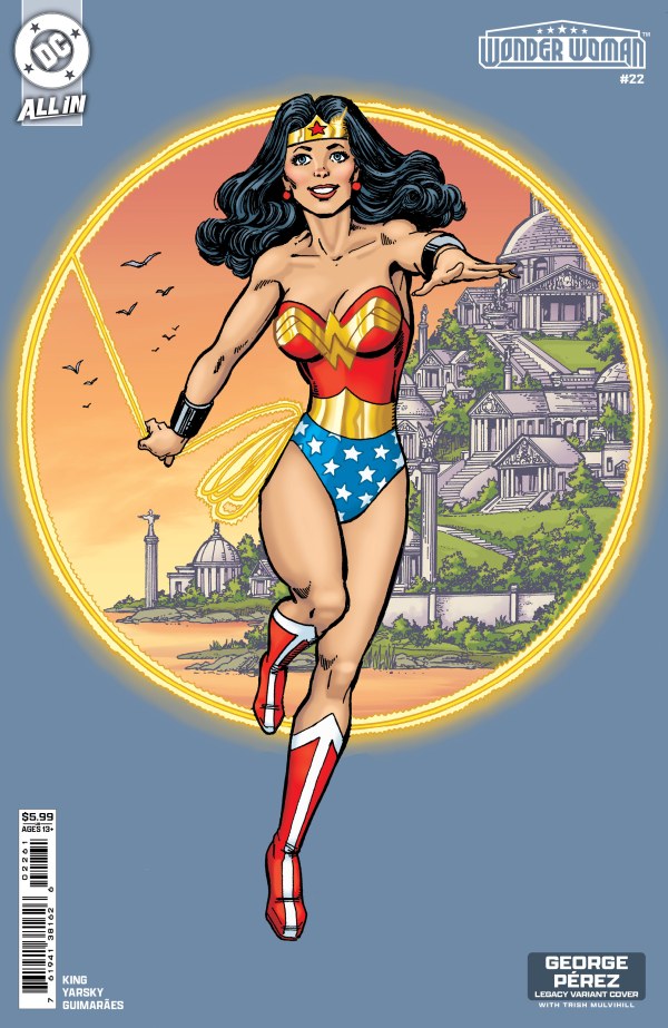 Wonder Woman #22 Cover E George Pérez Legacy Variant
