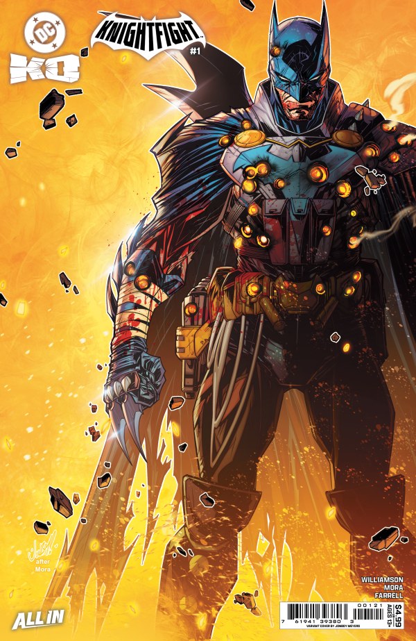 DC K.O.: Knightfight #1 Cover B Jonboy Meyers Variant