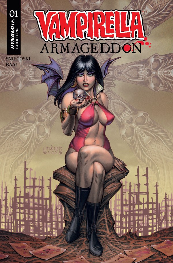 Vampirella: Armageddon #1 Cover D Joseph Michael Linsner Variant
