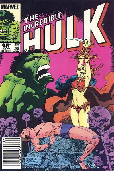The Incredible Hulk #311 Newsstand Edition (1985)