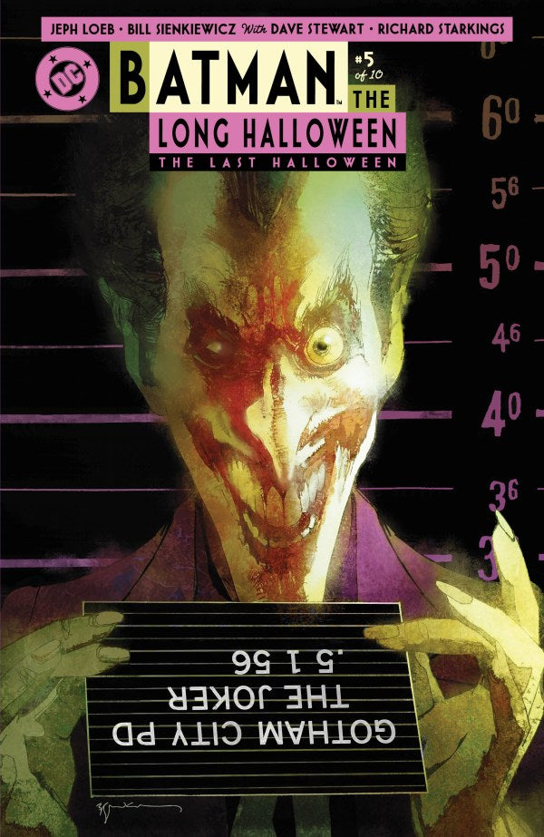 Batman: The Long Halloween – The Last Halloween #5 Cover B Bill Sienkiewicz Variant