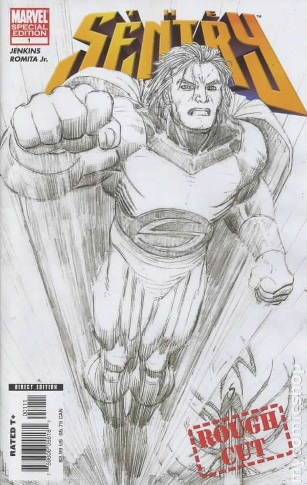 The Sentry #1 Rough Cut Variant (2005)