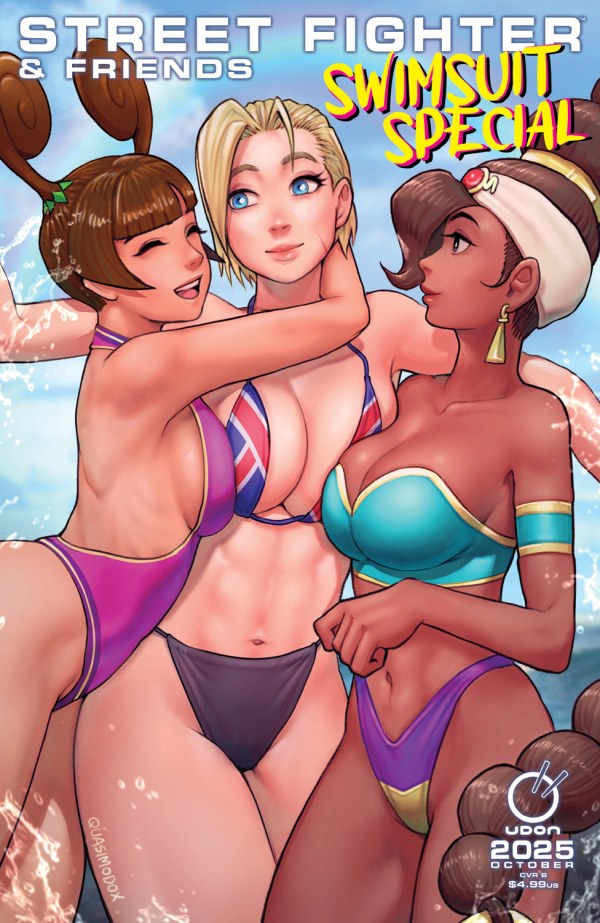 2025 Street Fighter & Friends Swimsuit Special #1 Cover B Quasimodox Variant