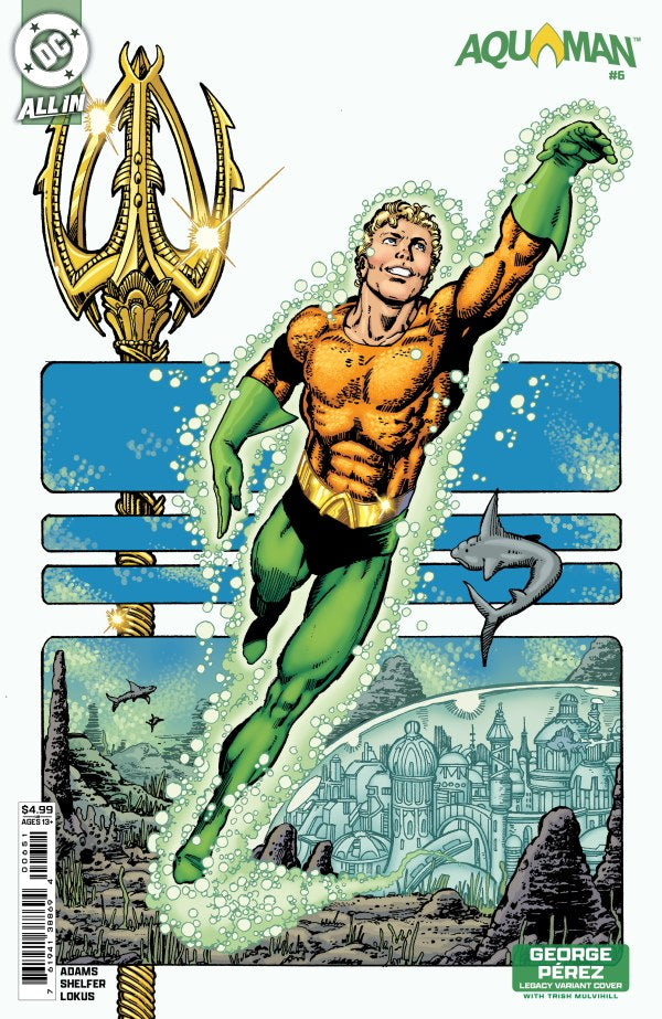 Aquaman #6 Cover D George Pérez Legacy Variant