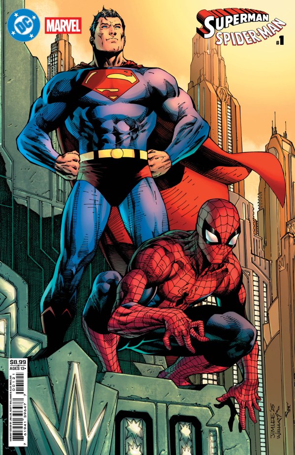 DC / Marvel: Superman / Spider-Man #1 Cover B Jim Lee Variant
