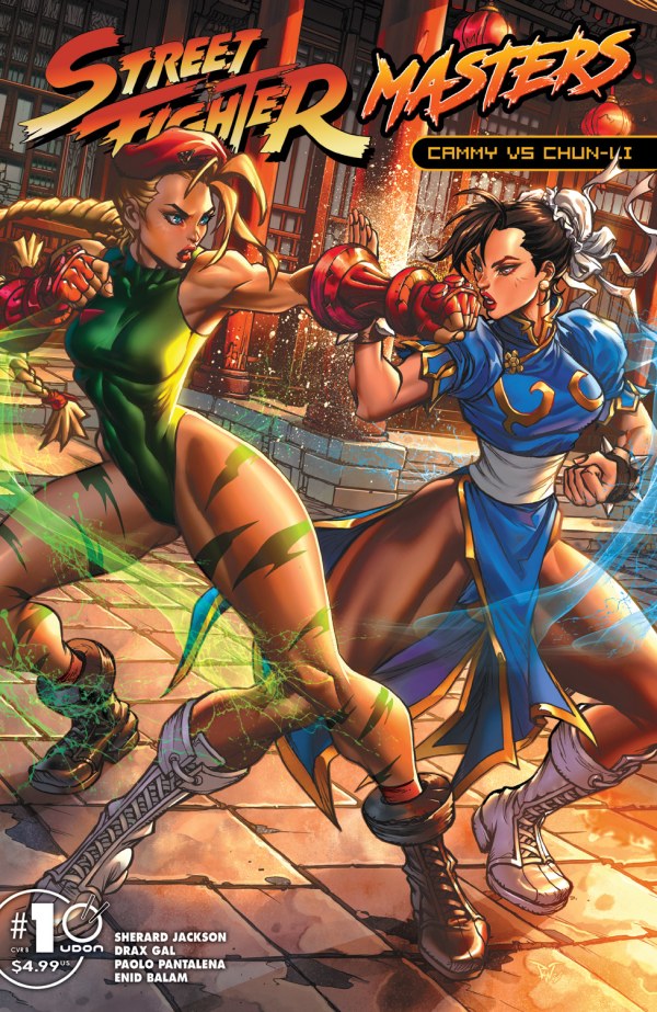Street Fighter Masters: Cammy vs. Chun-Li #1 Cover B Paolo Pantalena Variant