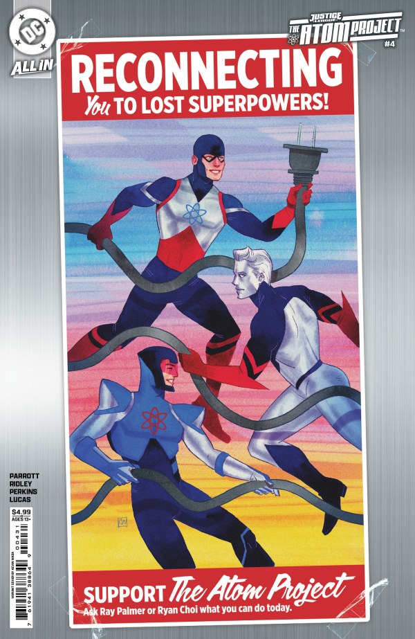 Justice League: The Atom Project #4 Cover C Kevin Wada Variant