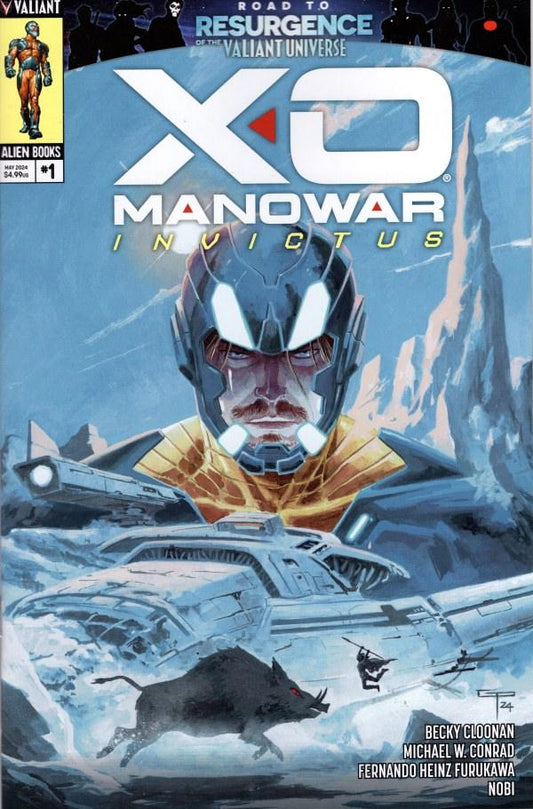 X-O Manowar: Invictus #1-4 Full Set
