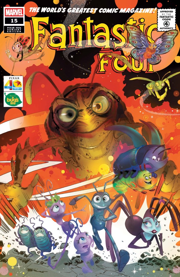 Fantastic Four #15 Nicoletta Baldari Pixar 40th Variant