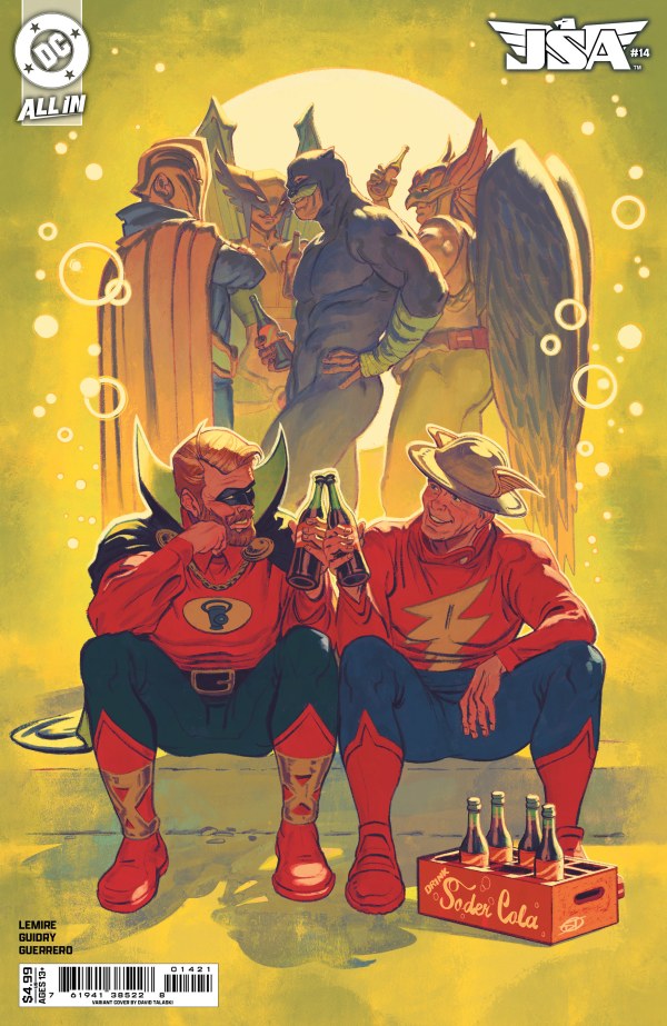 JSA #14 Cover B David Talaski Variant