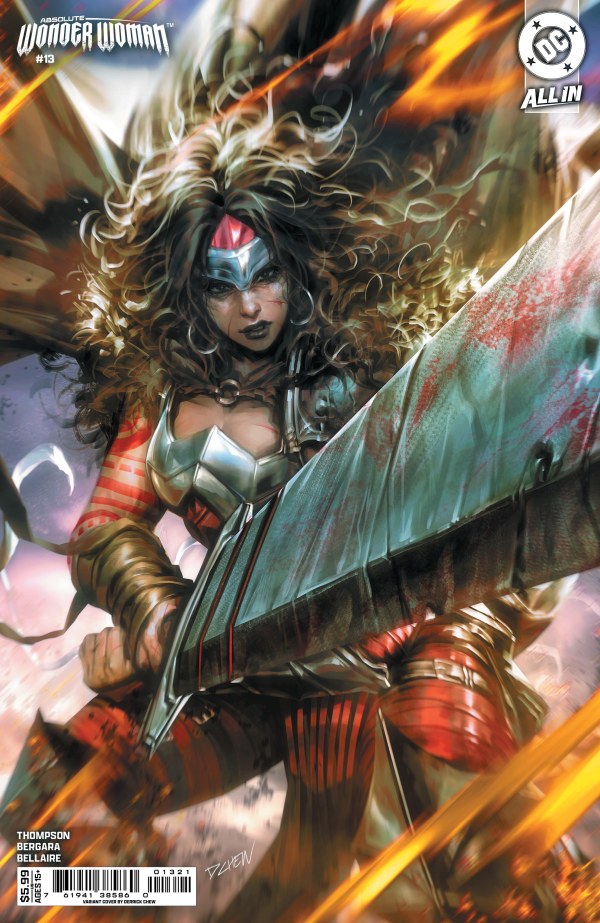 Absolute Wonder Woman #13 Cover B Derrick Chew Variant
