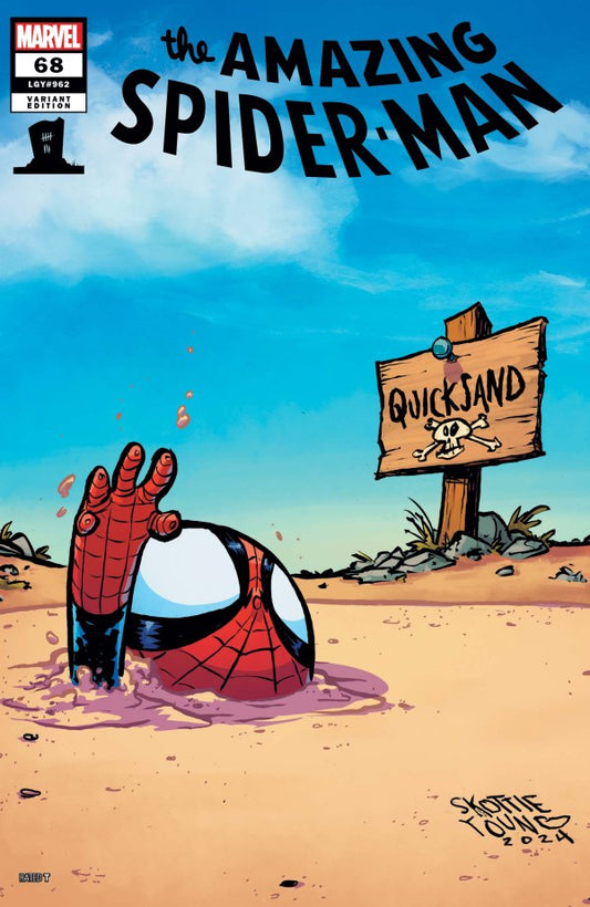 The Amazing Spider-Man #68 Skottie Young 8 Deaths of Spider-Man Variant