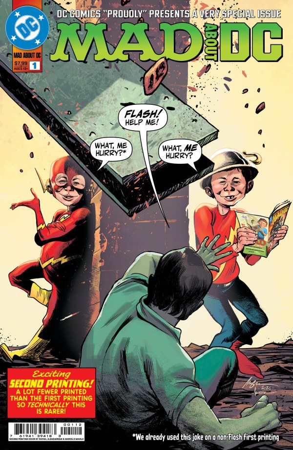 Mad About DC #1 2nd Printing Rafael Albuquerque