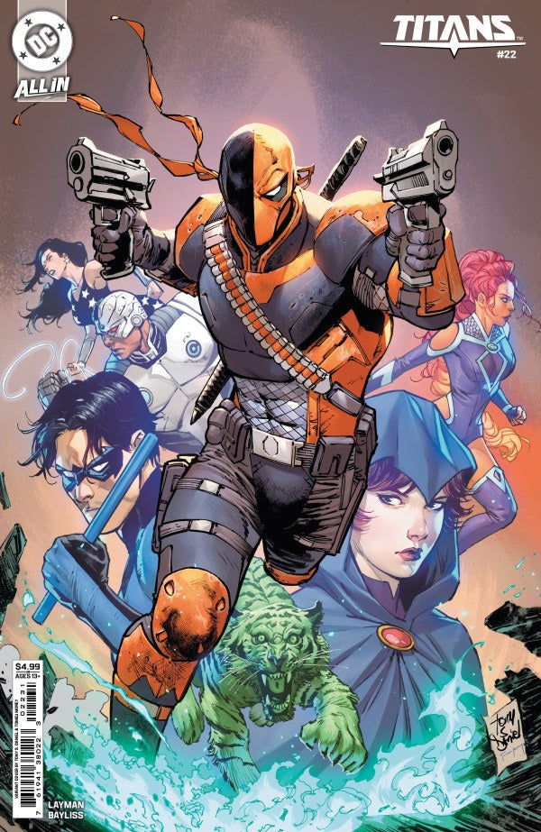 Titans #22 Cover B Tony S. Daniel Variant