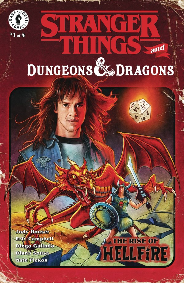 Stranger Things and Dungeons & Dragons: The Rise of Hellfire #1 Cover B Kyle Lambert Variant