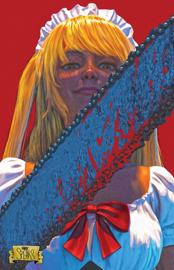 Maid Cafe #1 Cover C Mark Spears Foil Virgin Variant