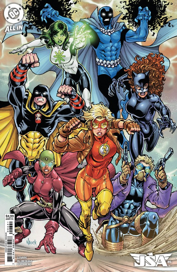 JSA #6 Cover D Todd Nauck Variant