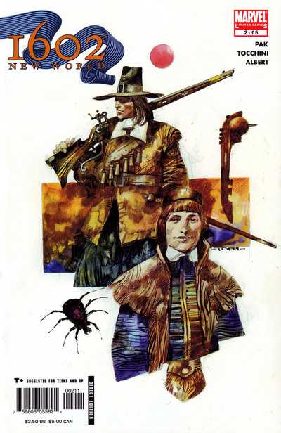 Marvel 1602: New World (2005) Full Set #1-5