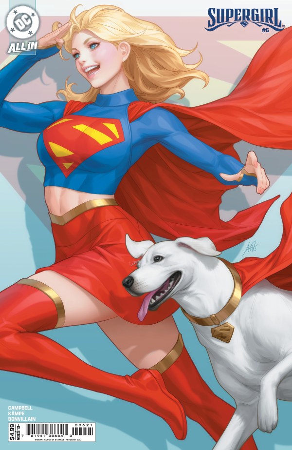 Supergirl #6 Cover B Stanley 'Artgerm' Lau Variant