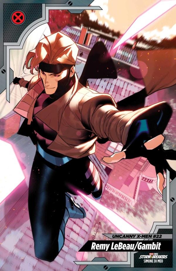 Uncanny X-Men #22 Simone Di Meo X-Men Trading Card Variant