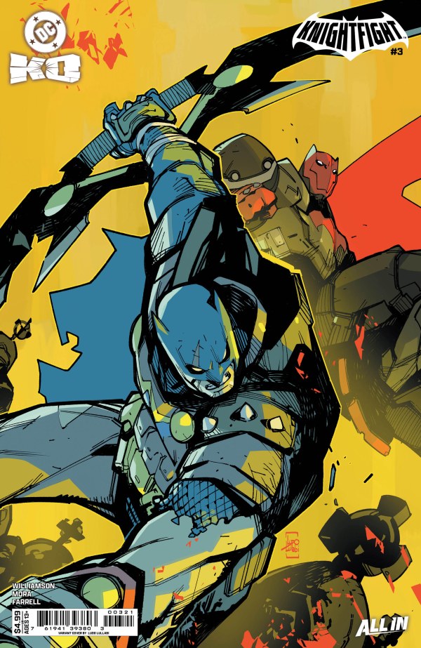 DC K.O.: Knightfight #3 Cover B Ludo Lullabi Variant
