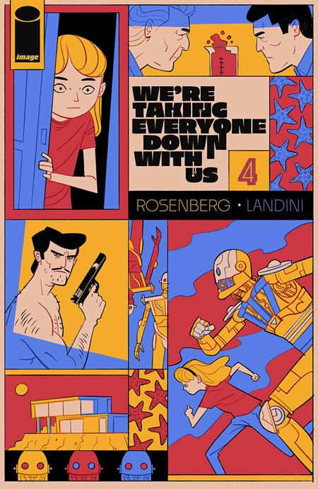 We're Taking Everyone Down with Us #4 Cover B Chris Matthews Variant