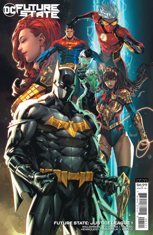 Future State: Justice League #1 Cover B Kael Ngu Variant