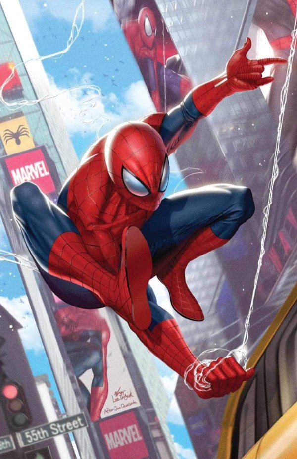 Ultimate Spider-Man #1 CGC 9.4 4th Printing Sad Lemon Comics Signed/Remarks by InHyuk Lee Virgin Variant