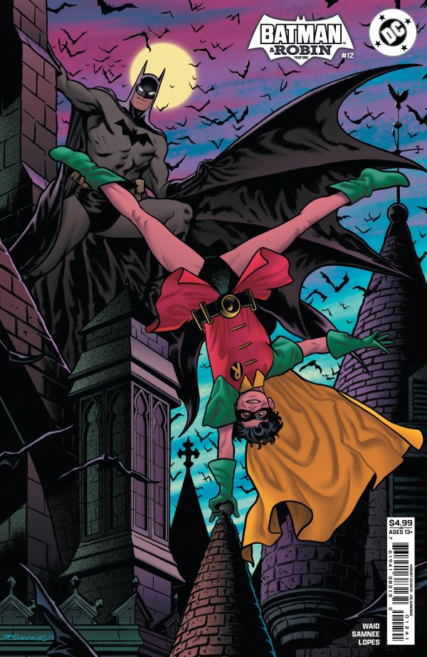 Batman and Robin: Year One #12 Cover D Joe Quinones Variant