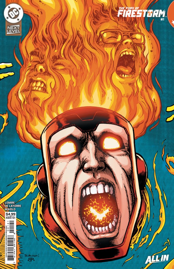 The Fury of Firestorm #1 Cover C Chris Burnham Variant
