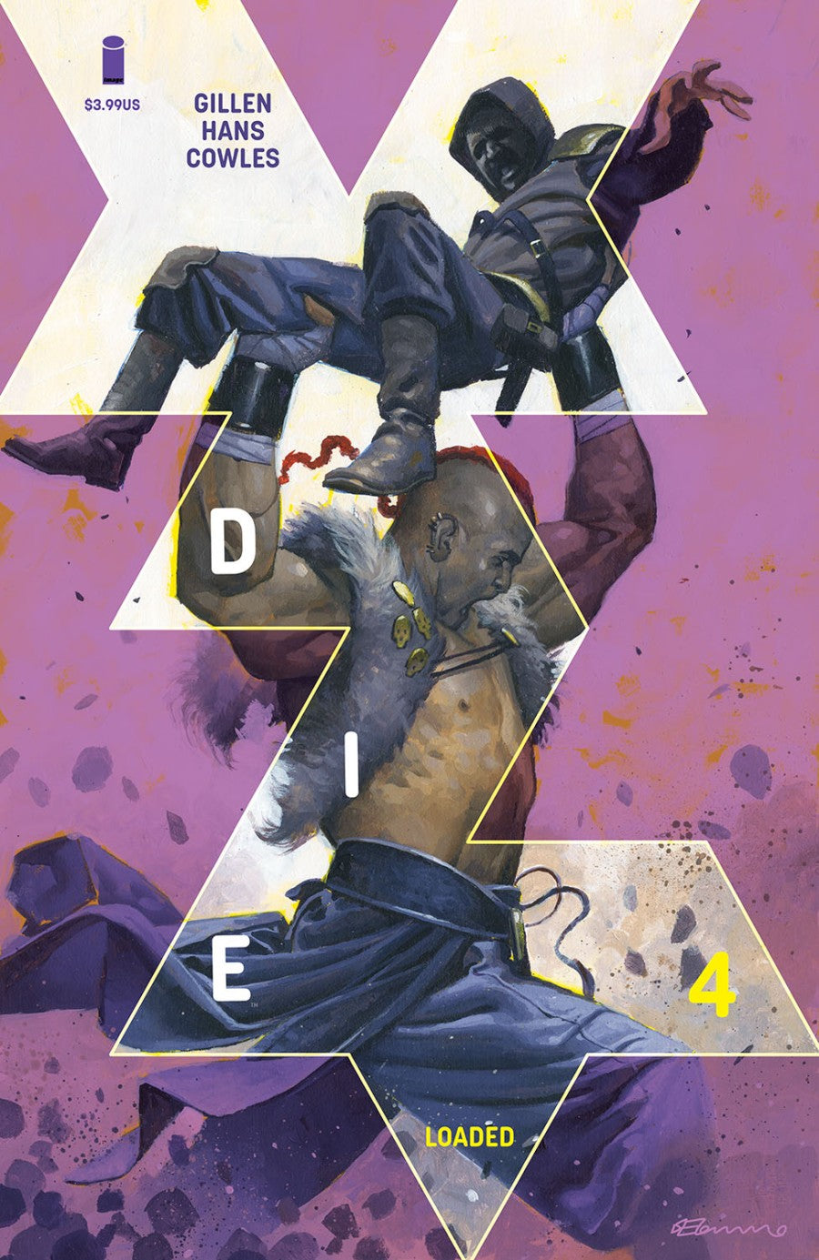 DIE: Loaded #4 Cover B Fabrizio De Tommaso Variant