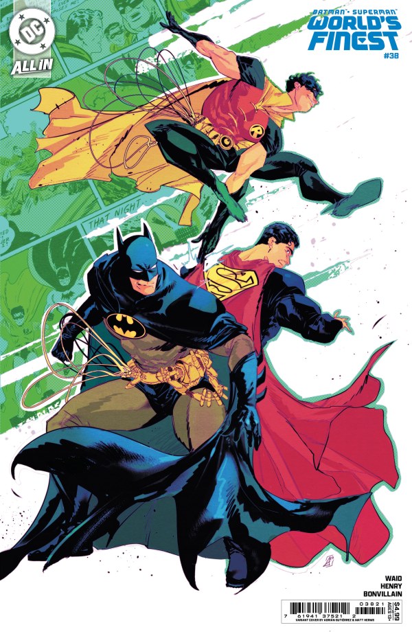 Batman / Superman: World's Finest #38 Cover C Adrián Gutiérrez Connecting Variant