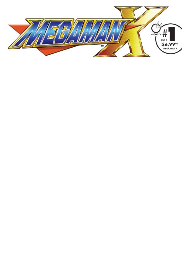 Mega Man X #1 Cover D Blank Variant
