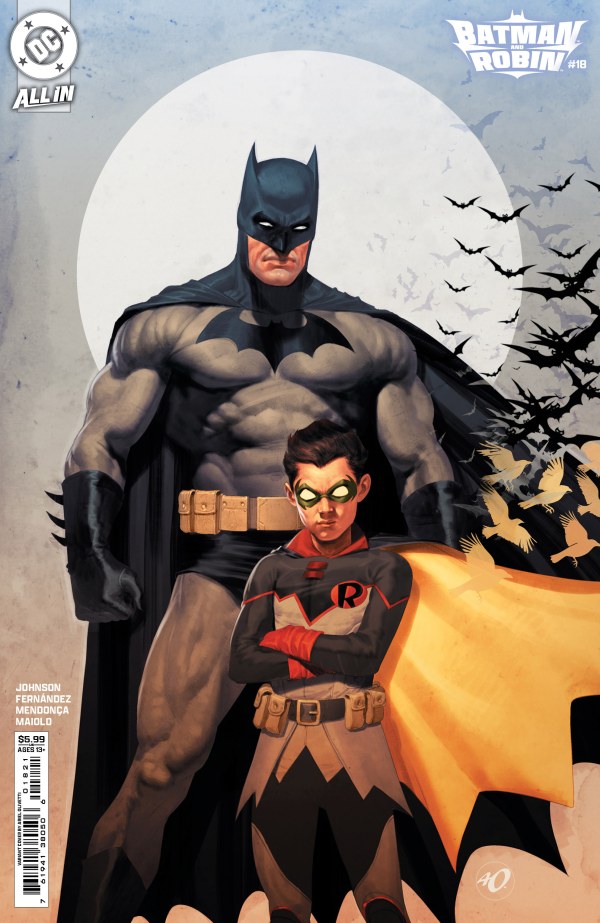 Batman and Robin #18 Cover B Ariel Olivetti