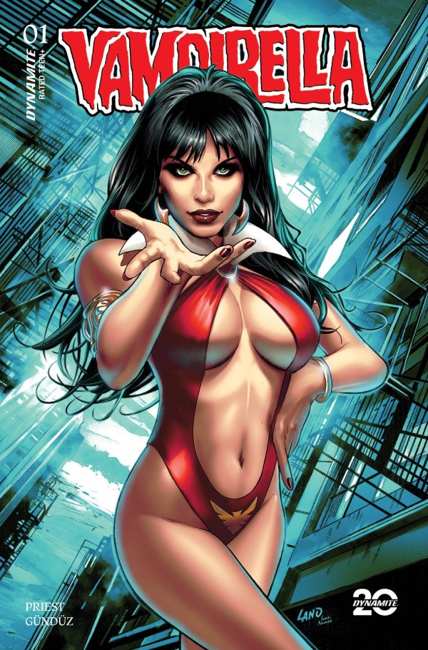 Vampirella #1 Cover F Greg Land Foil Variant