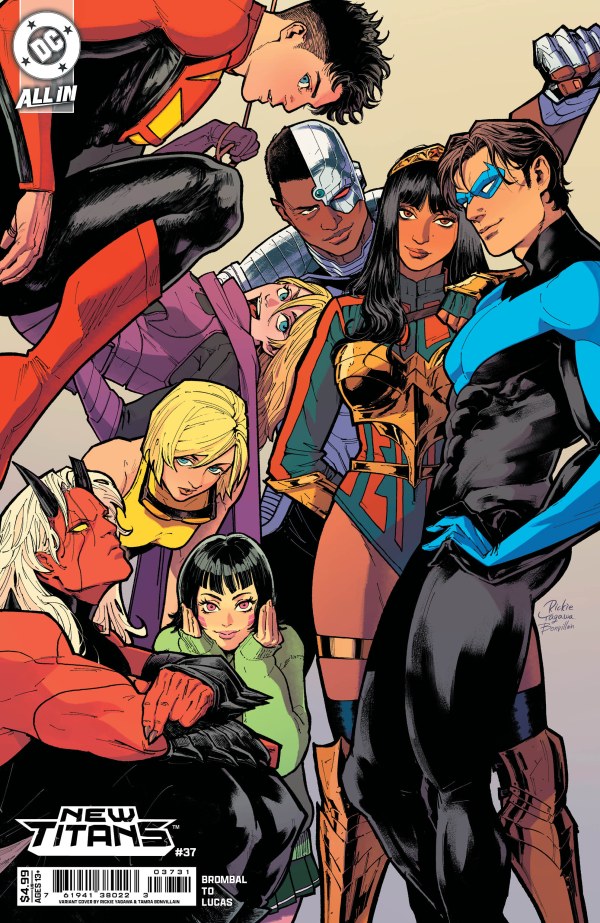 New Titans #37 Cover C Rickie Yagawa Variant