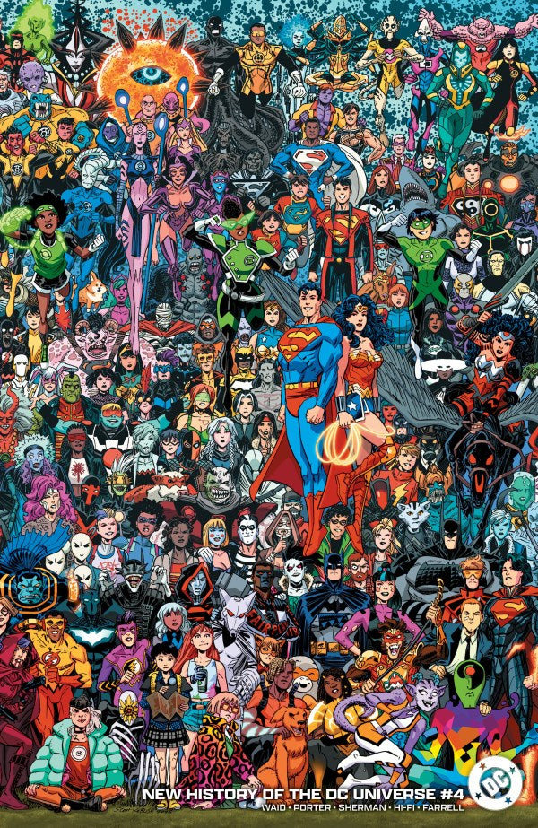 New History of the DC Universe #4 Cover D Scott Koblish Legacy Wraparound Variant