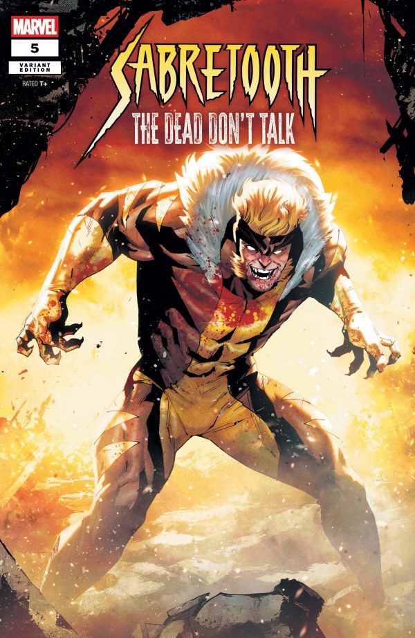 Sabretooth: The Dead Don't Talk #5 Rafael de Latorre Variant (Damaged)