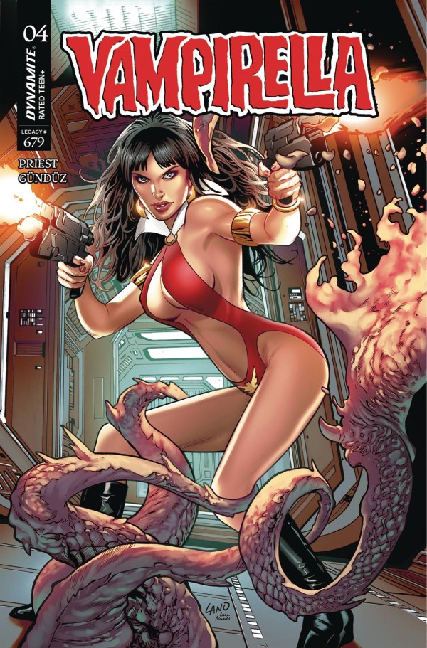 Vampirella #4 Cover B Greg Land Variant