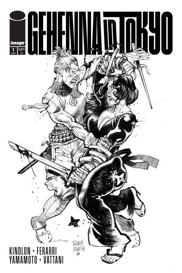 Gehenna in Tokyo #1 Cover F Maurizio Rosenzweig Variant