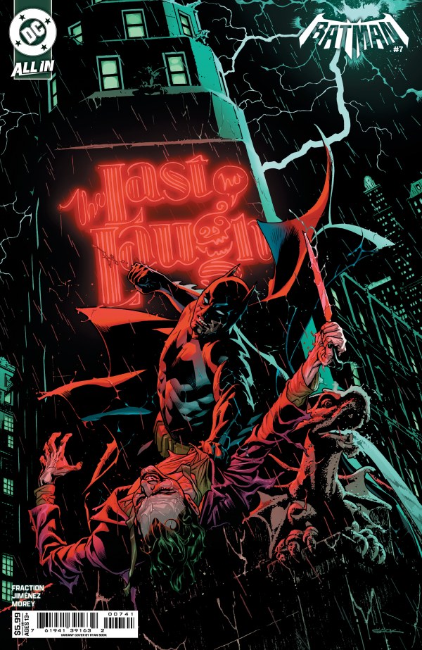 Batman #7 Cover D Ryan Sook Variant