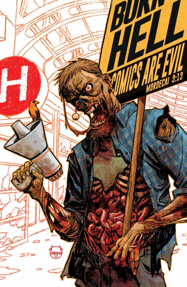 Hello Darkness #13 Cover C Dave Johnson Virgin Variant