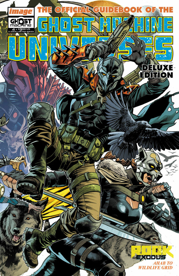Ghost Machine: The Official Guidebook #4 Cover B Bryan Hitch Variant