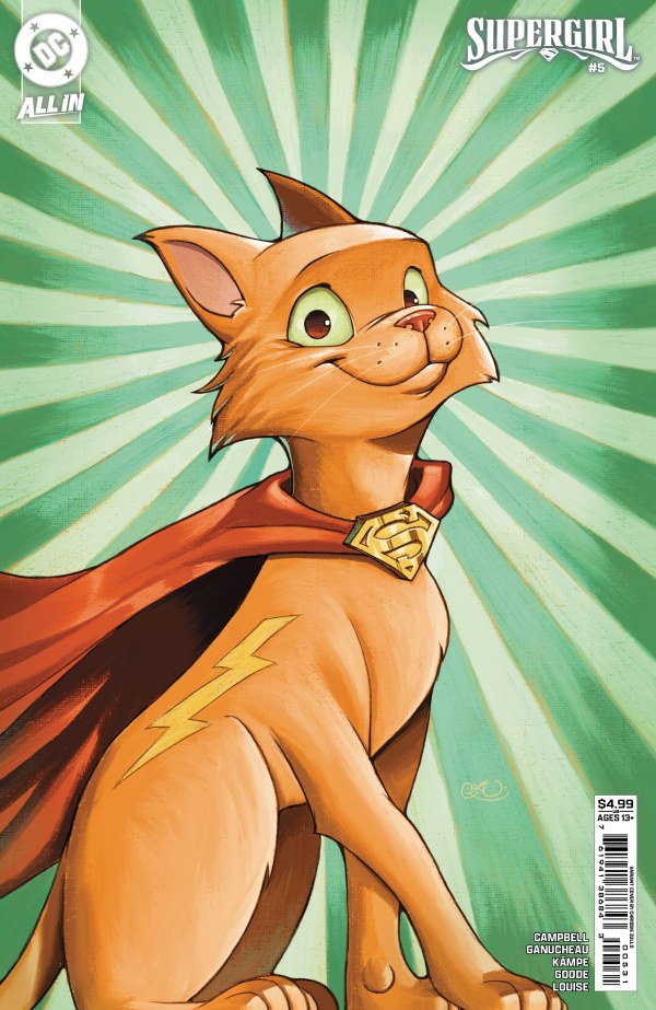 Supergirl #5 Cover C Chrissie Zullo Uminga Variant