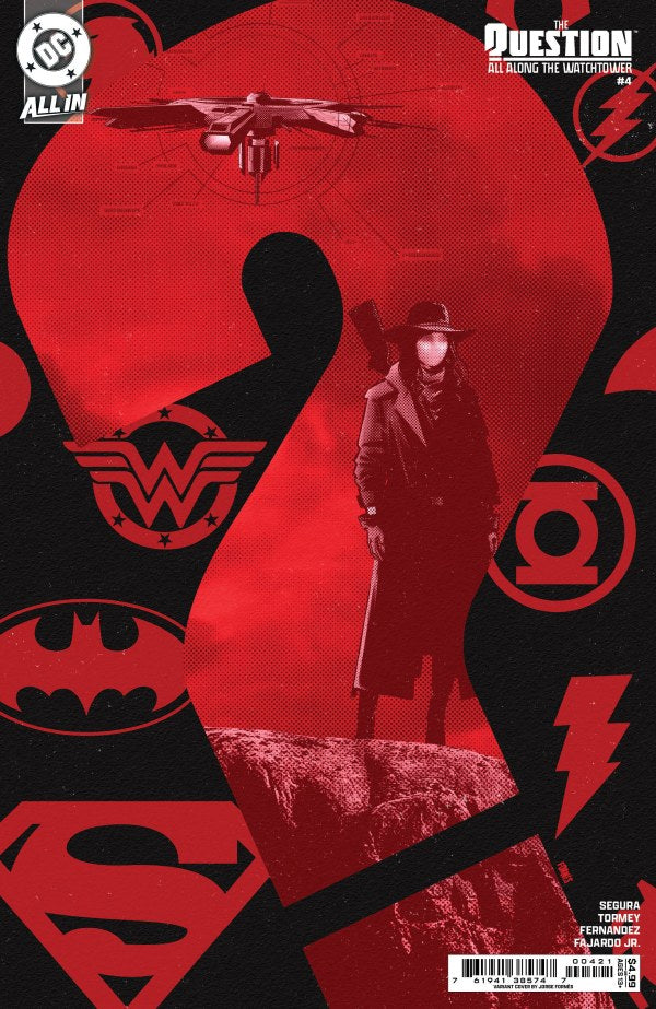 The Question: All Along the Watchtower #4 Cover B Jorge Fornés