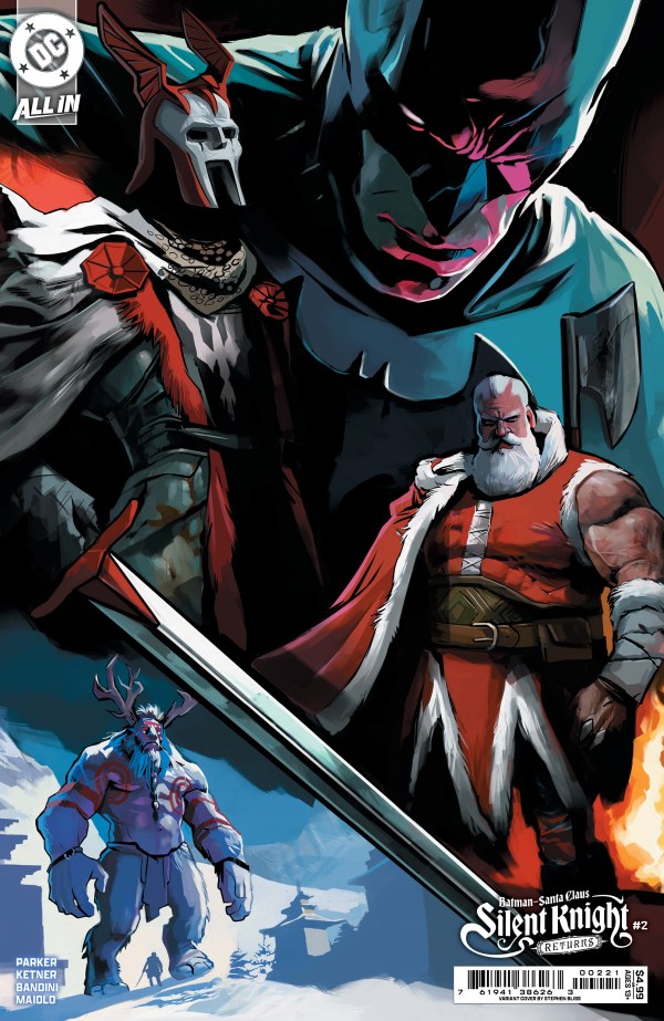 Batman / Santa Claus: Silent Knight Returns #2 Cover B Stephen Bliss