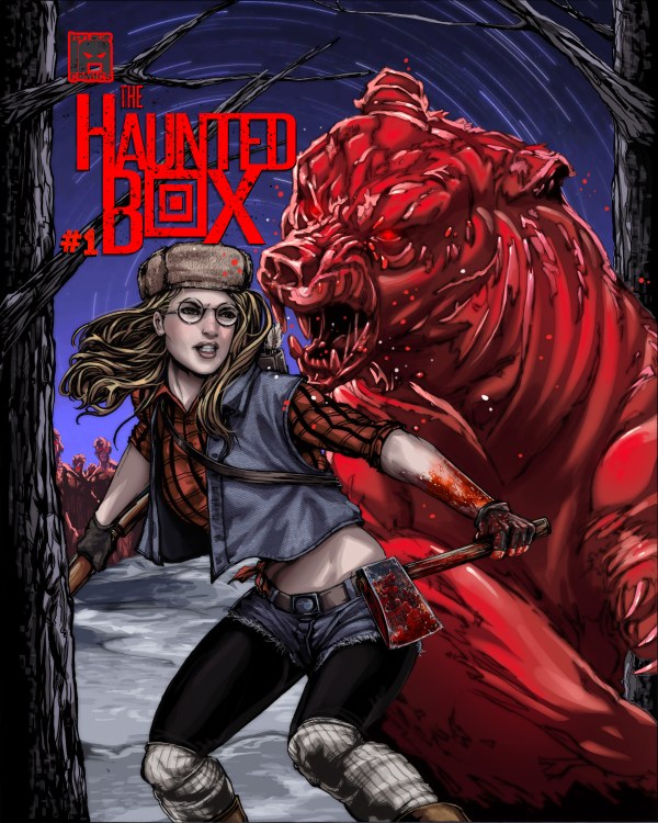 The Haunted Box #1 Cover B Jason Ulrich Irsa Hunter Variant